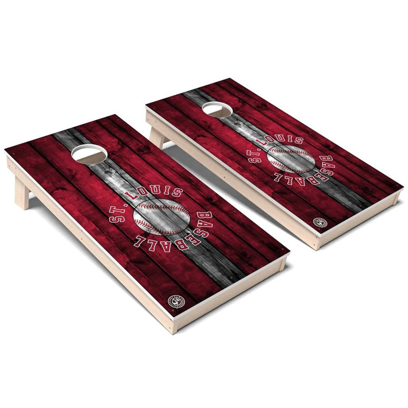 Ensemble de cornhole St. Louis Baseball, AUCUN accessoire