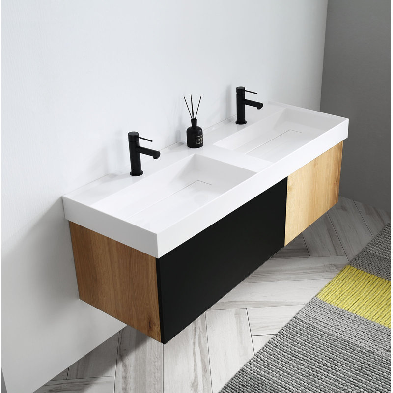 Lugano 55” W Single Wall-Mounted Vanity