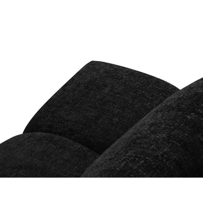 Cuthrell 5 Seater Sofa Bed, Right Hand Facing, Black