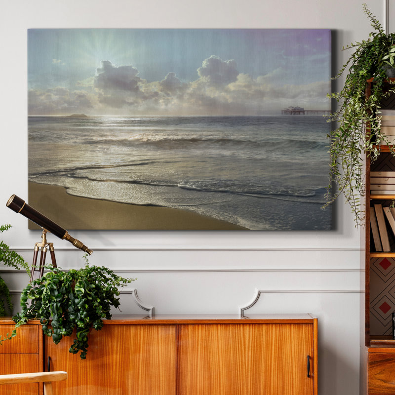 " Westside Beach ", 40" H x 60" W x 1" D