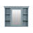 35.35'' Single Bathroom Vanity with Top
