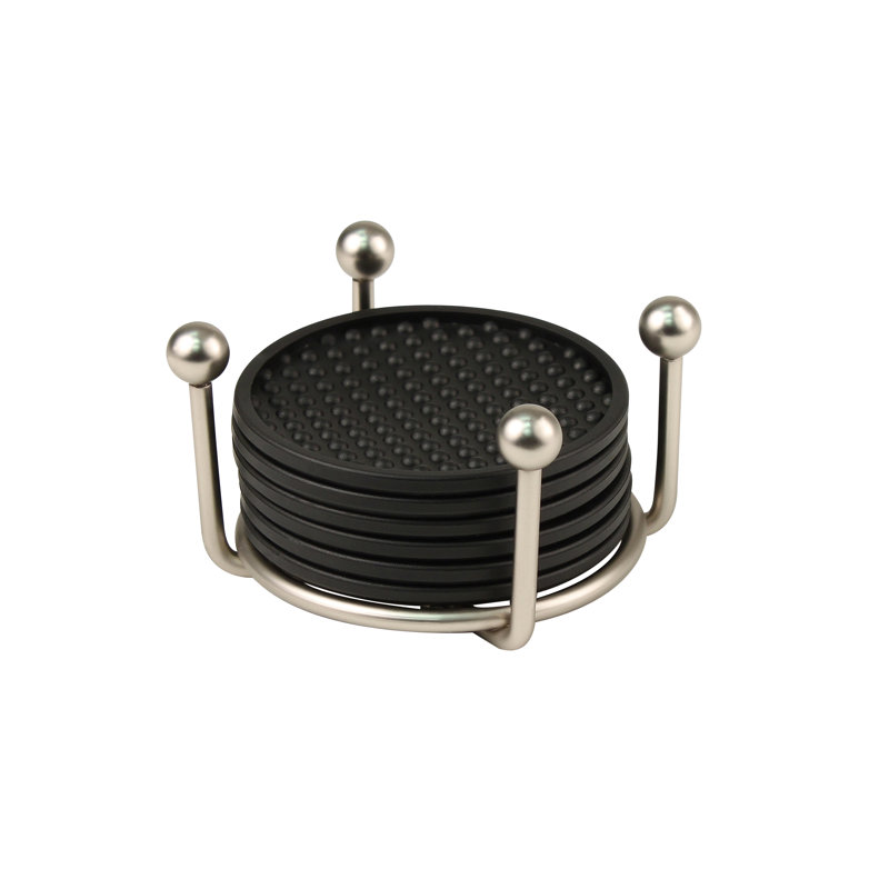 Porte-garde-manger works, Nickel satiné