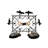 Caiden Metal Handcrafted Rectangle Pot Rack