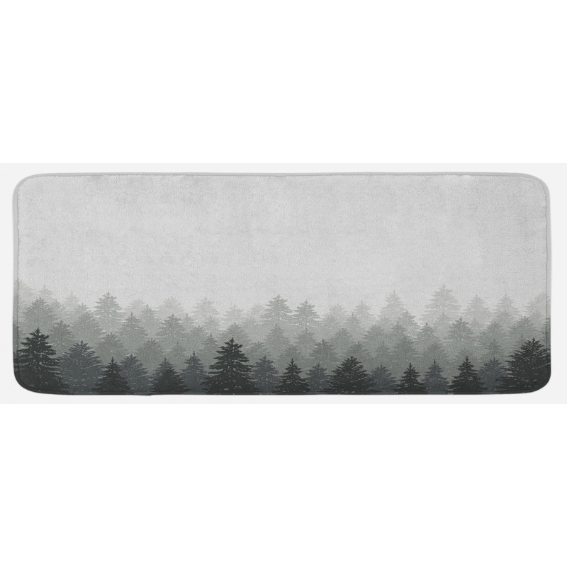 Rustic Synthetic Kitchen Mat