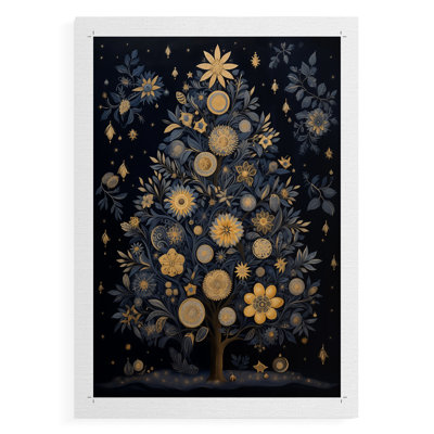Christmas Holiday Art DCXLVII -Canvas Print Only - NOT FRAMED