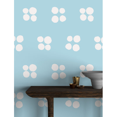 Rouleau de papier peint Susan Hable Spot Quad L 33 pi x l 20,5 po