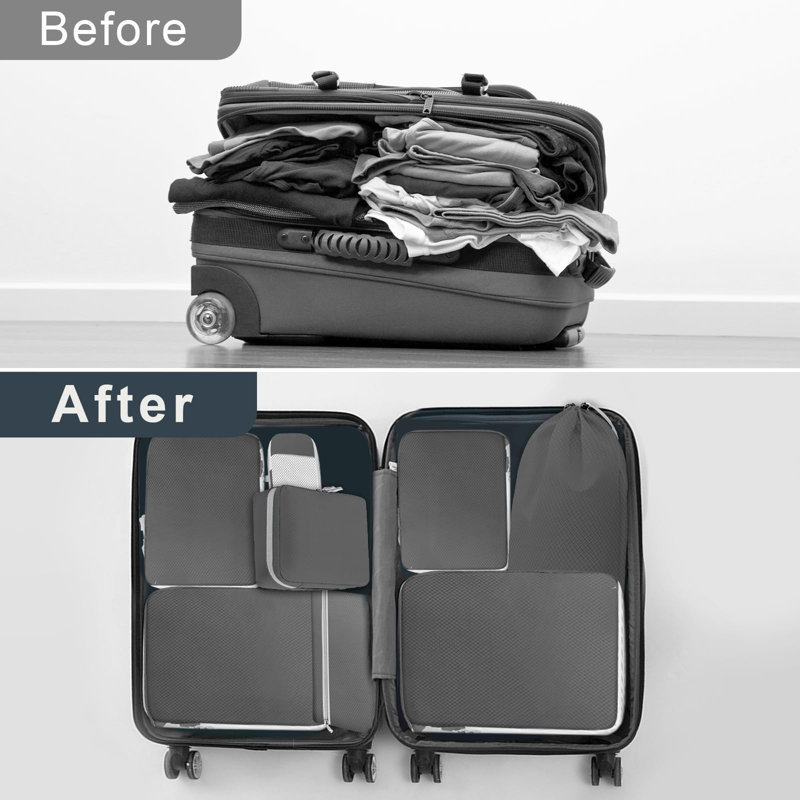 Rebrilliant Fabric Storage Bag, Grey