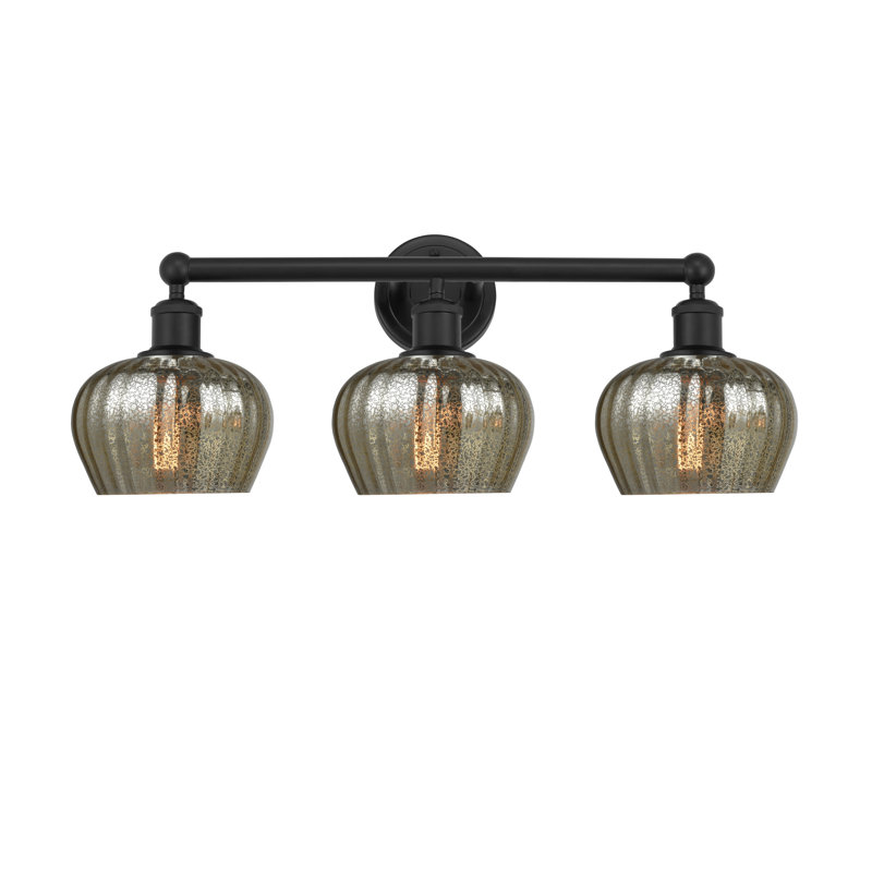 Noille 3 - Light Dimmable Vanity Light, Matte Black, Mercury