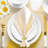 Gold Napkin Rings Set of 4 Stylized Overlapping Leaf Design for Elegant Dining Table Decor