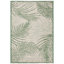Tapis d'intérieur / extérieur à motif floral Lueck