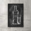 « vodka on tableau noir », reproduction de dessin encadrée-21969274