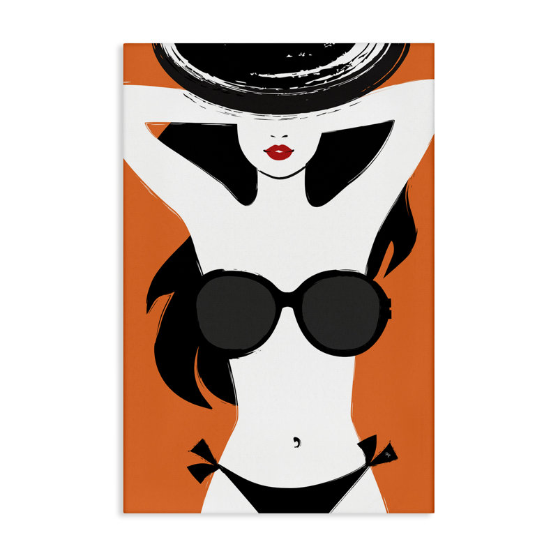 «Summer Vibes Girl» par Martina Pavlova, H 30 po x l 20 po