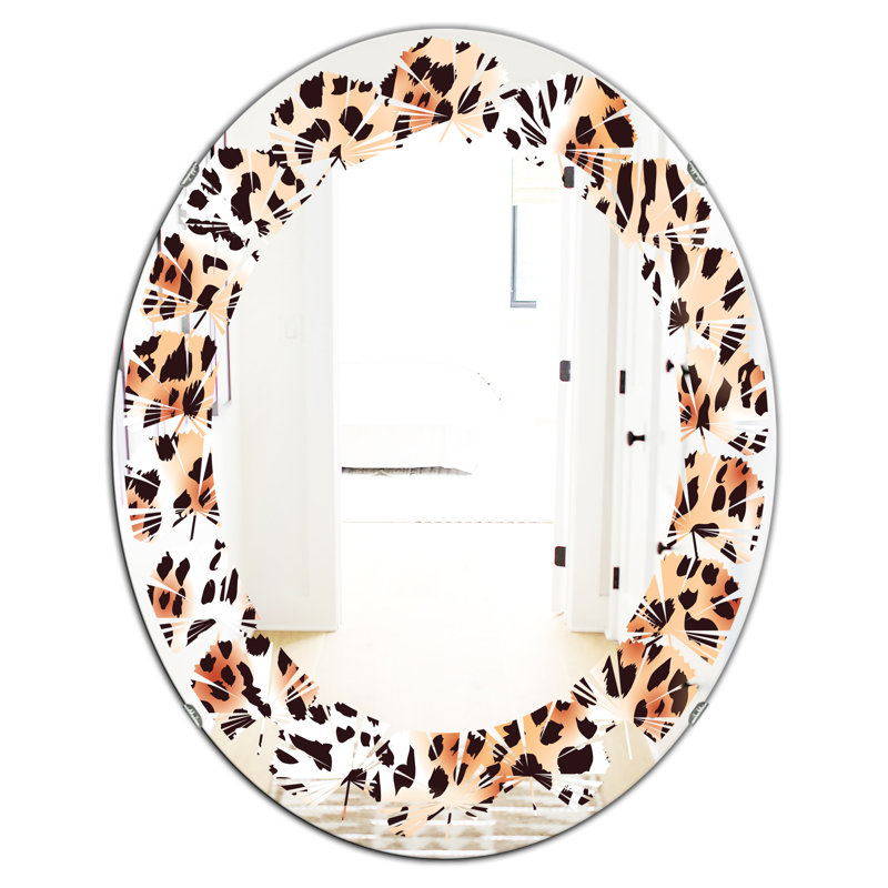 Miroir mural Leaves, H 31,5 po x l 23,7 po
