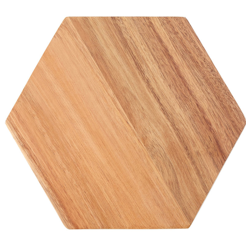 Savoy Wood Chopping Board, 2cm H x 28cm W x 24cm D, Grey