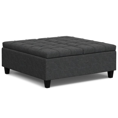 Grande table basse avec repose-pieds Harrison