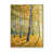 Toile naturelle avec cadre flottant