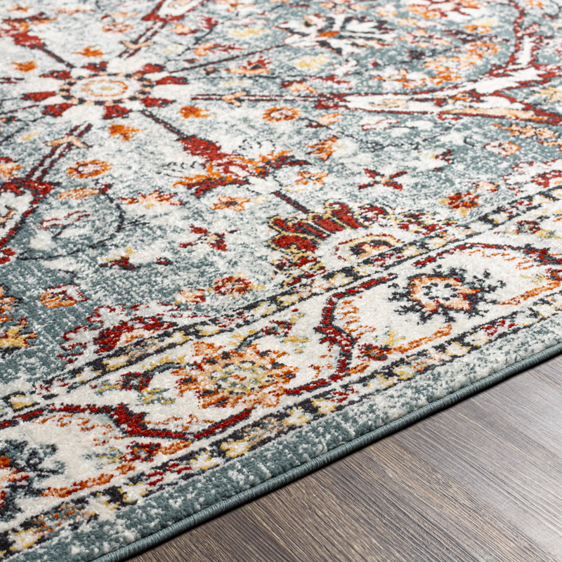 Aldusa Oriental Indoor Rug, Rectangle 6'7" x 9'