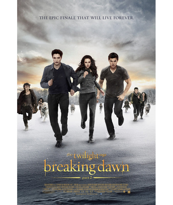 The Twilight Saga Breaking Dawn, 24" H x 16" W