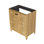 Armoire de salle de bain autoportante pliable de 30 pouces (lavabo non inclus)