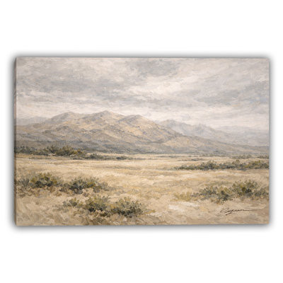 Still Prairie Wrapped Canvas Wall Art