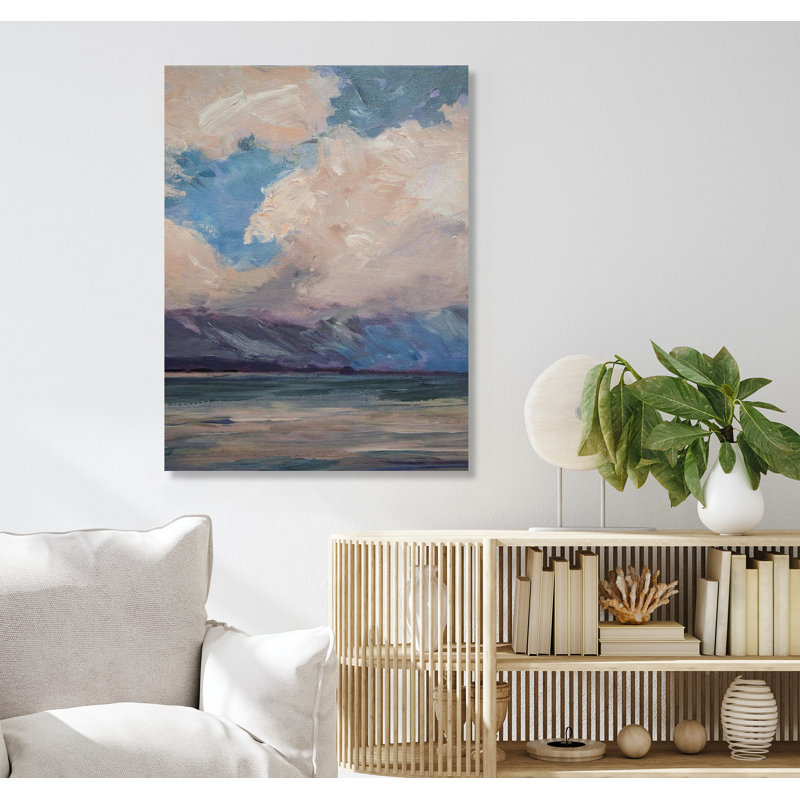 Celadon I by John Beard, Wrapped Canvas, 48" H x 36" W x 1.5" D