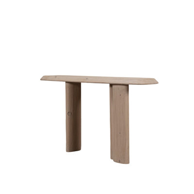 14 in. Solid Wood Console Table