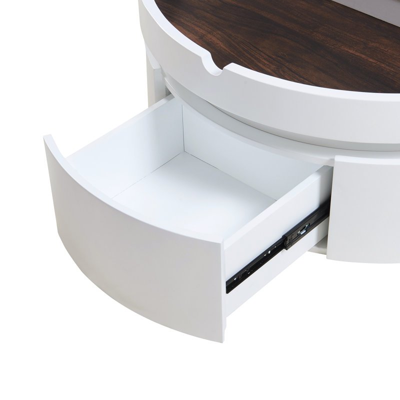 Table basse à plateau relevable avec tiroir