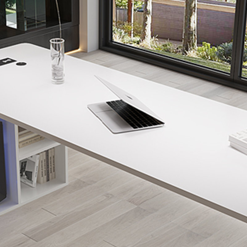 Bureau de rangement à grande capacité, H 29,52 po x l 94,49 po x P 31,49 po