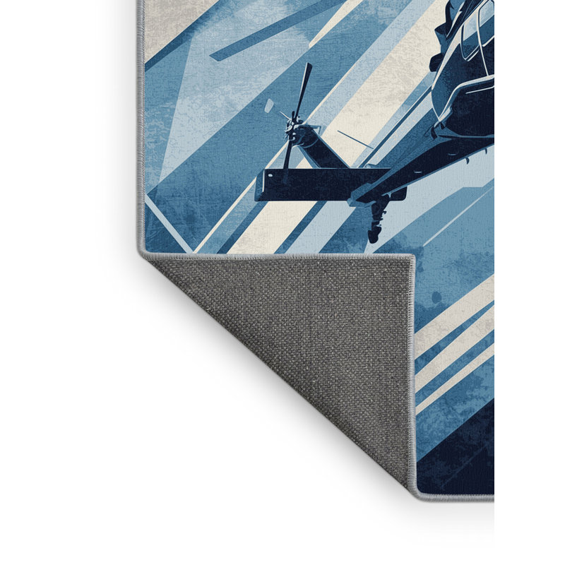 Tapis gris Soft Softh, 3 X 5