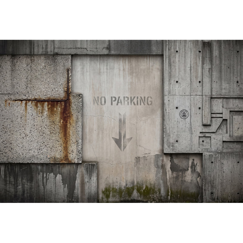 Papier peint mural en béton, Texturé non collé, 120 po x 96 po