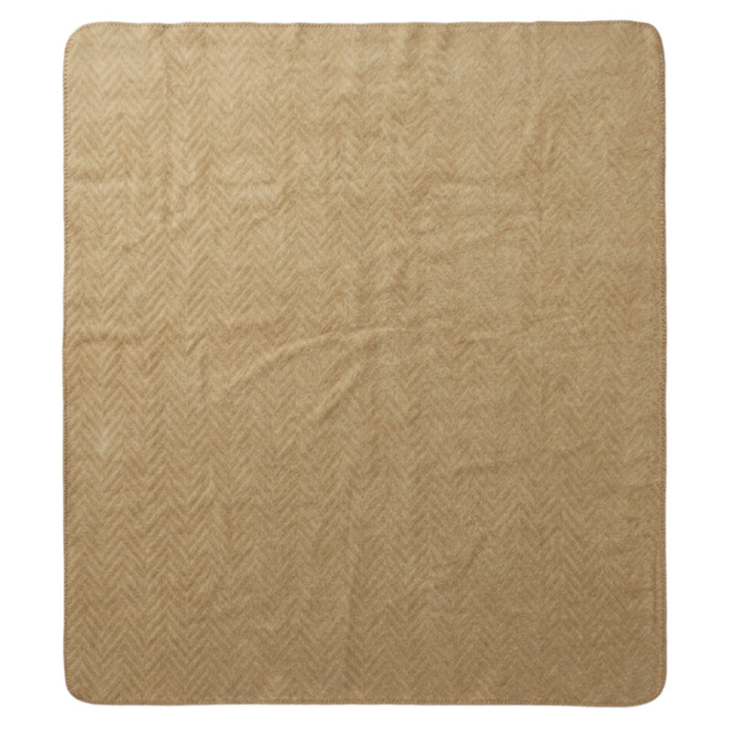 East Green Chevron Acrylic Outdoor Throw Blanket