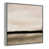 Toile encadrée flottée blanche