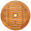 Asanta Round Pine Folding Outdoor Dining Table With Umbrella Hole , 60cm cm W 60cm cm D