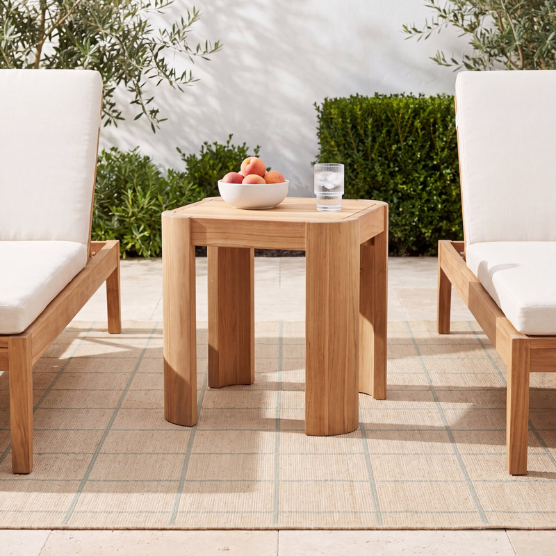 Aylssa Teak Accent Table