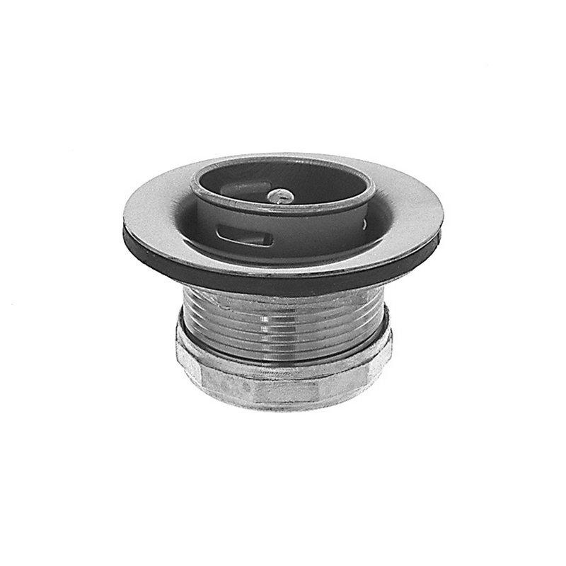 Dearborn Junior Duo Bar Sink Strainer, Stainless Steel Body and Basket, Length 1-1/8