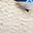 Crispo Hand Woven Wool/Cotton Solid Color Rug in Ivory-2144117967