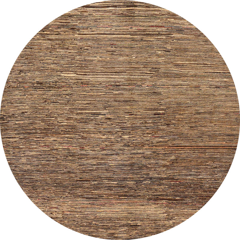 Tapis abstrait moderne 253, Rond 5 pi