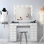 Makeup Table With Rectangle Mirror