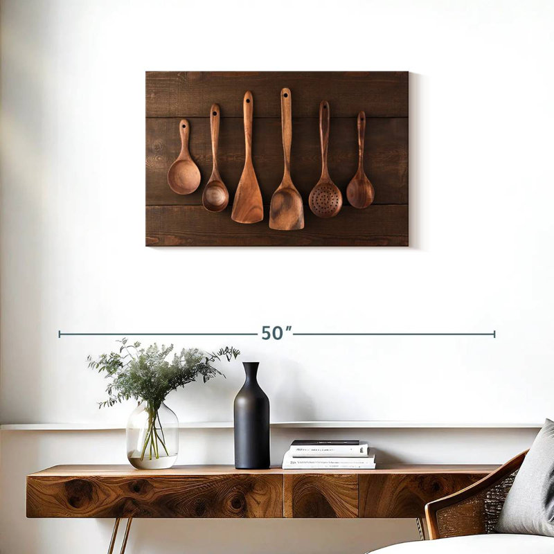 Ustensiles de cuisine en bois Senne, H 20 po x l 30 po