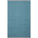 Tapis bleu/gris tissé à la main Parker