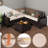 6 Pieces Patio Furniture Set-2105520293-2105520294