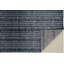Tapis bleu sarcelle à rayures Clun-1075240839
