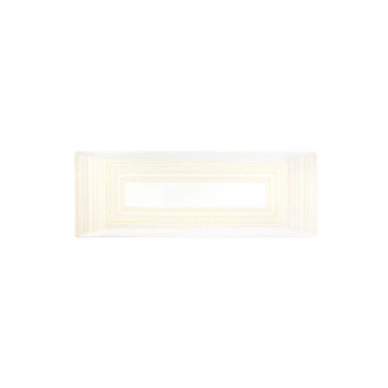 Ivory Porcelain China Tray