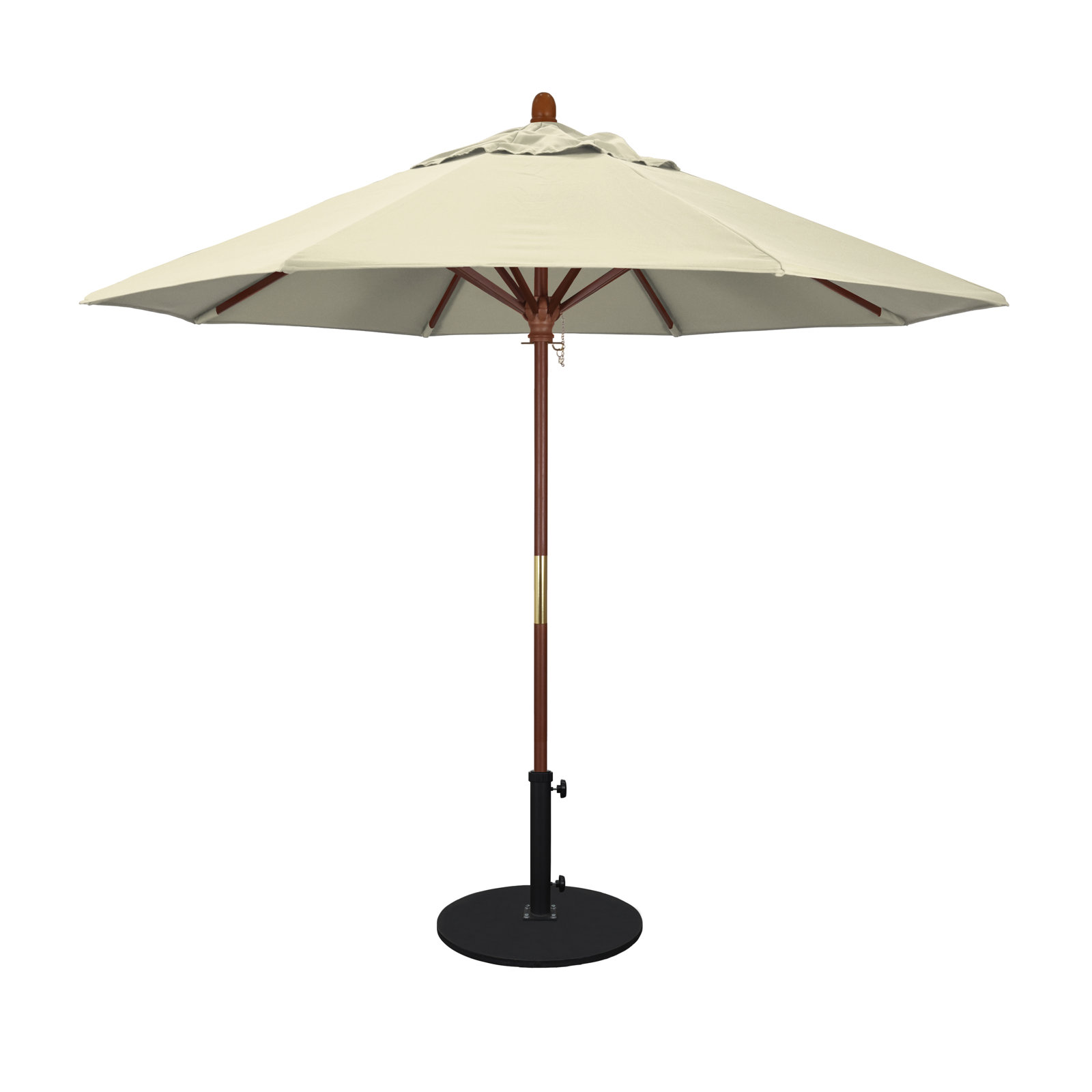 Manford 9' Umbrella, Antique Beige Performance