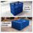 Collapsible Storage Bin Containe, 52 Liter Foldable Milk Crate, Stackable Heavy Duty Plastic Storage Crate with Handle, Folding Transit Storages for Home Office Farm Garage Toy Storage-838454669