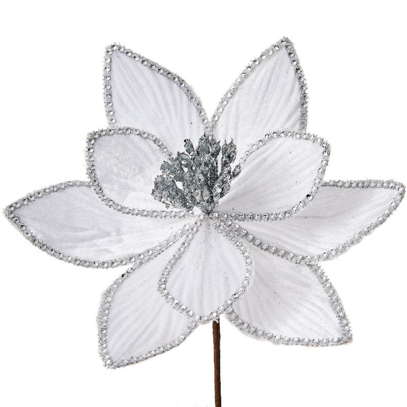 Fabric Poinsettia Arrangement