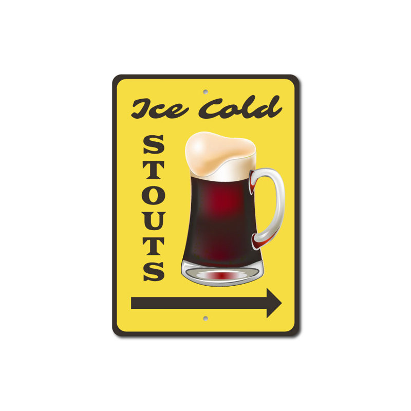 Panneau en aluminium Stouts, H 14 po x l 10 po x P 0,04 po