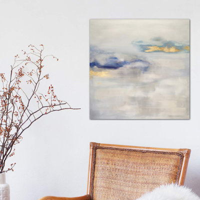 Ethereal With Blue II by Rachel Springer - Wrapped Canvas Print