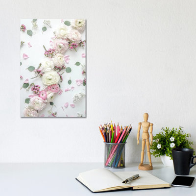 Spring Bouquet III Green by Monika Strigel - Wrapped Canvas Print