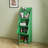 Modern creative Christmas decorated bookcase